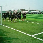 AS V Club en entrainement